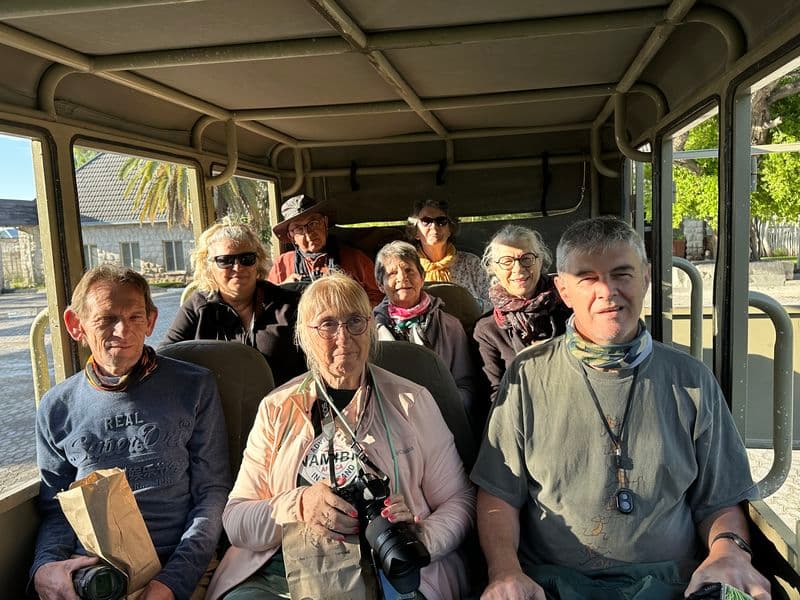 Départ pour le safari à Etosha