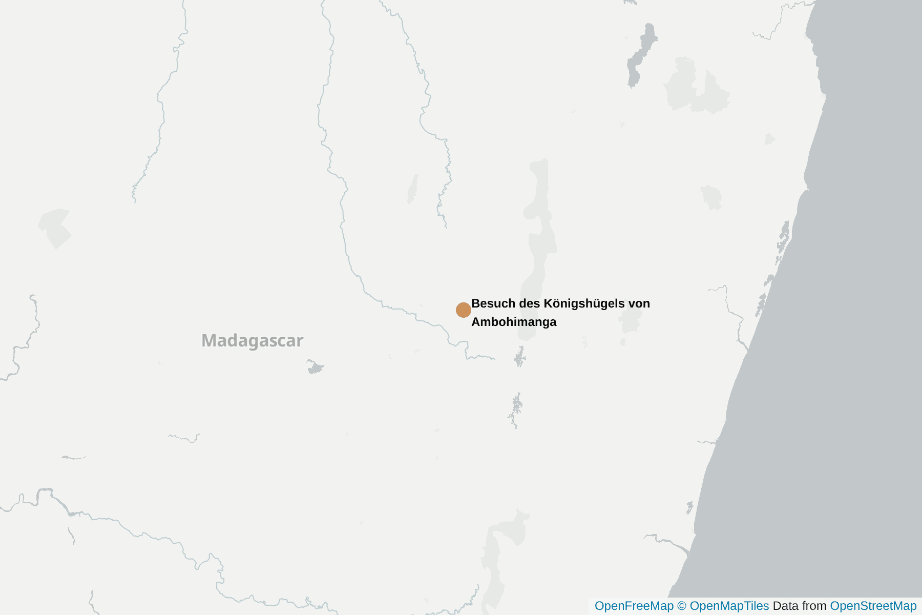 Karte von Antananarivo